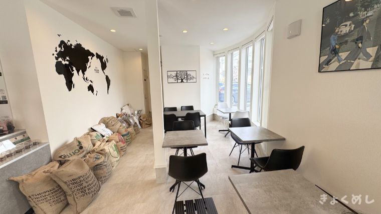 旭川グルメ　忠和　イマジンコーヒー　imagine coffee 口コミ　店内