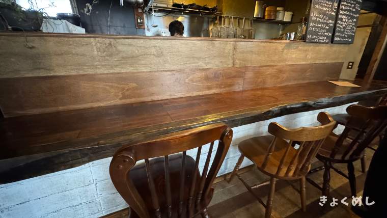 旭川グルメ 末広 パーラー小林 ランチ 店内