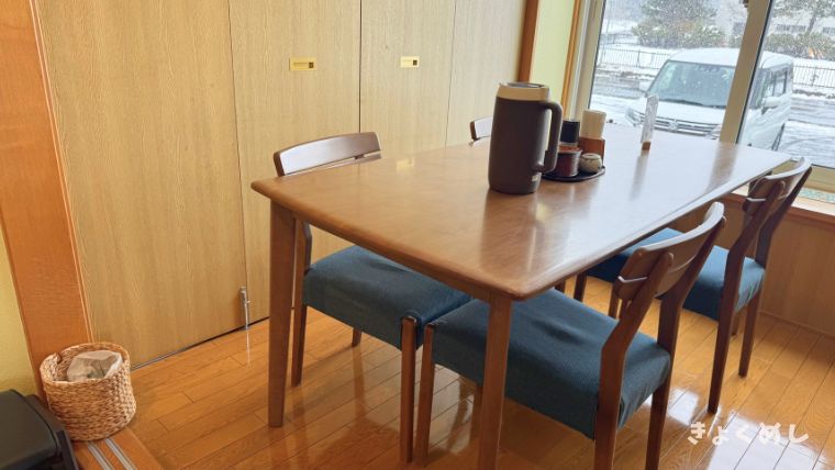 旭川グルメ 忠和 手作りうどん杉 旭川ランチ 店内