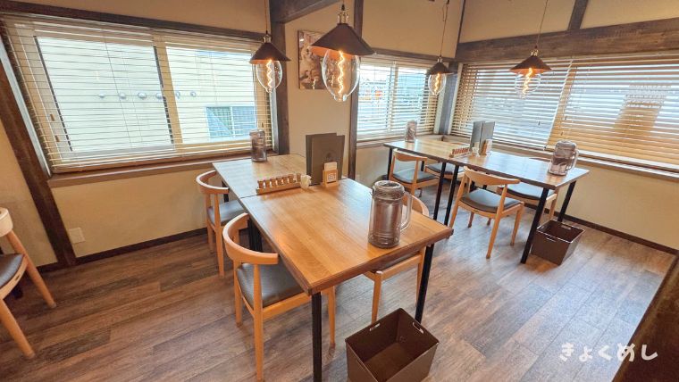 禅開 蕎麦 旭川グルメ 永山 2号店 オープン おそば 店内