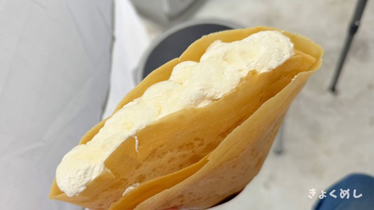 旭川グルメ メゾンアトリエ キッチンカー 米粉クレープ