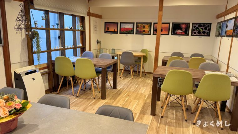 旭川グルメ　ほっとカフェ 店内