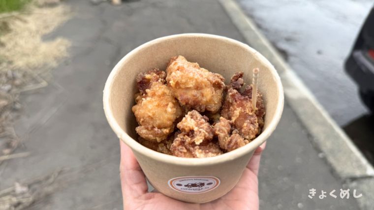 旭川グルメ キッチンカー cupdesmile 旭川食糧 カレー 唐揚げ