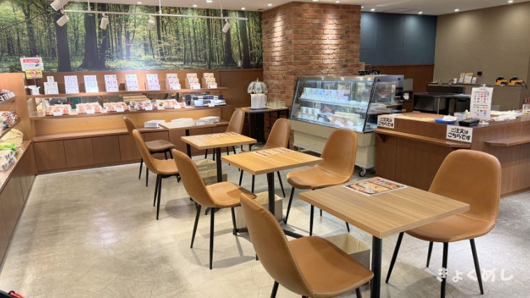 旭川グルメ　新店舗　喫茶岩泉　フィール旭川　岩泉農場 店内
