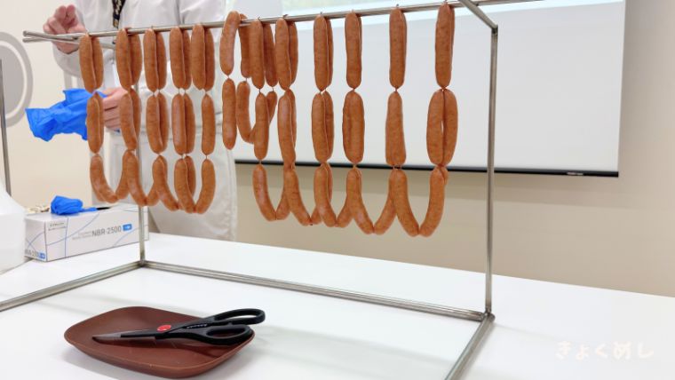 旭川グルメ　きょくめし　日本ハム北海道工場　工場見学　シャウエッセン狩り