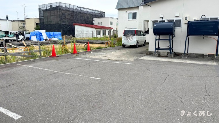 旭川グルメ　味の番番　本店　旭川　ラーメン　駐車場