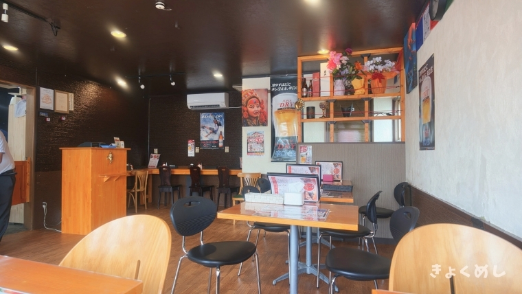 旭川グルメ きょくめし 永山エリア SAGUN サグン カレー 店内