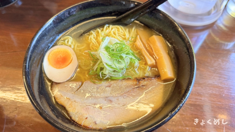 旭川グルメ　きょくめし　東鷹栖　麺屋幸咲　煮干し塩らーめん
